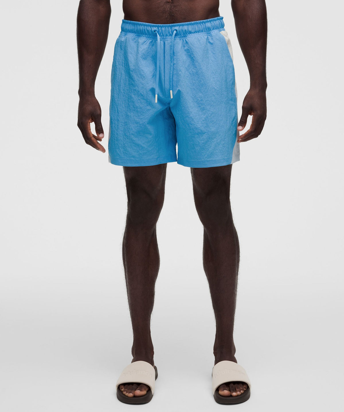 Crinkle Nylon Swim Short 7"Linerless