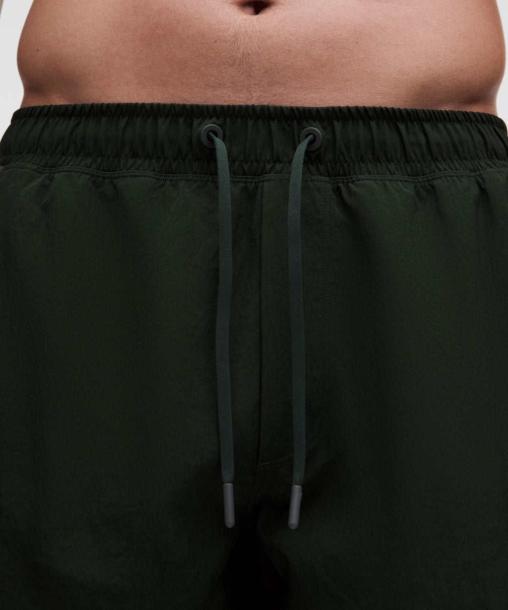 Crinkle Nylon Swim Short 7"Linerless