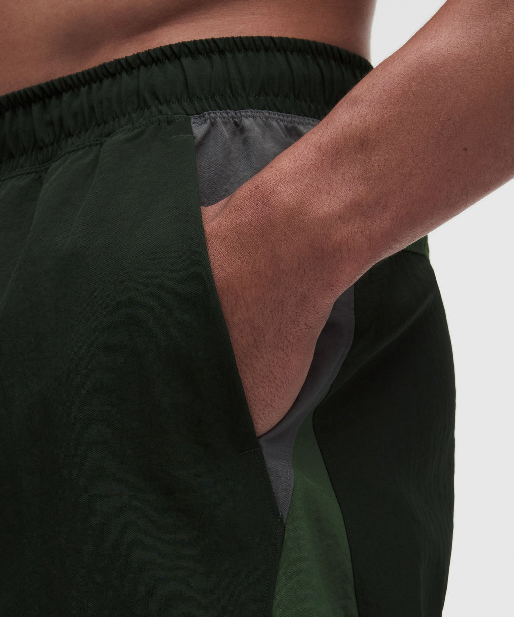 Crinkle Nylon Swim Short 7"Linerless