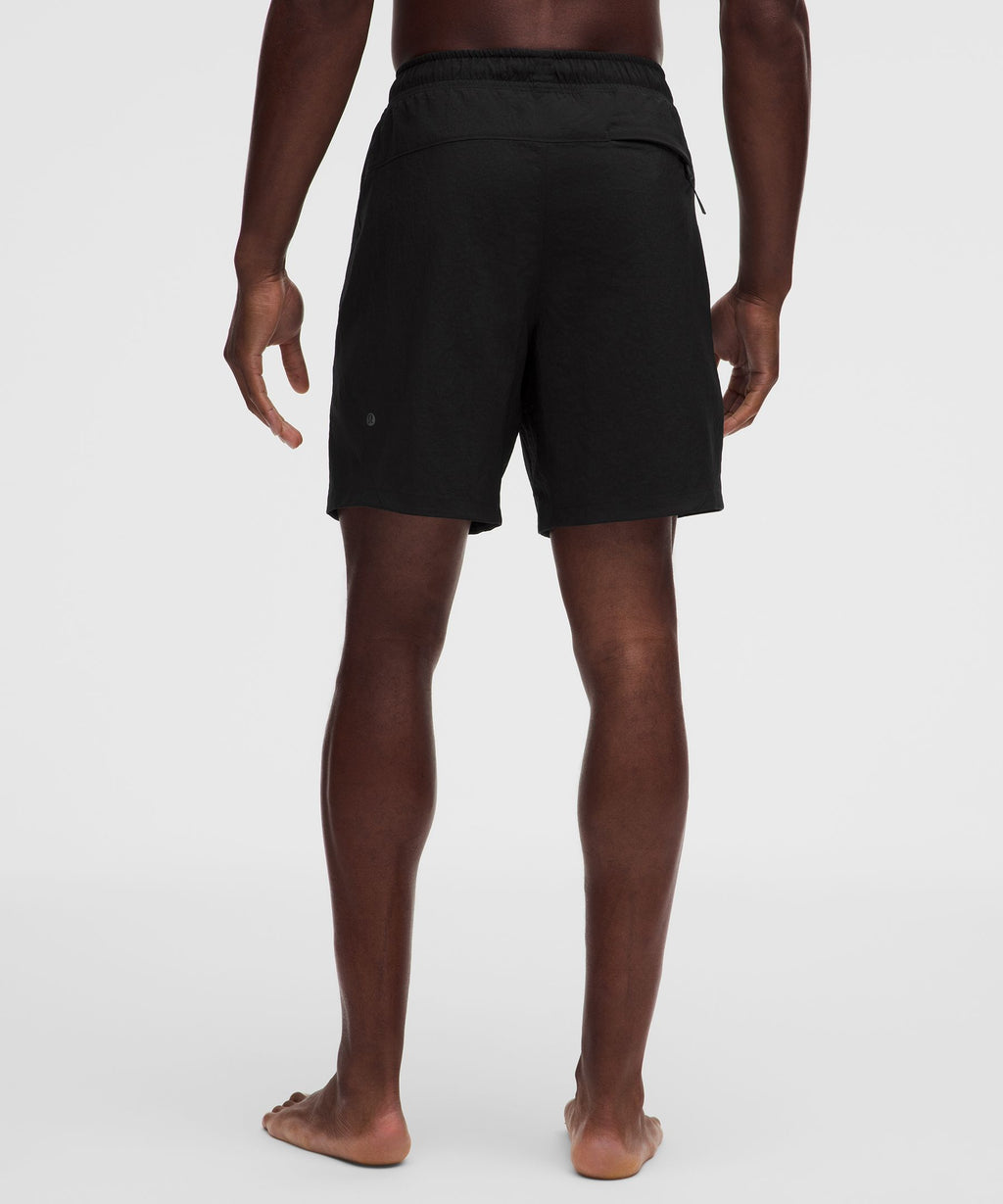 Crinkle Nylon Swim Short 7"Linerless