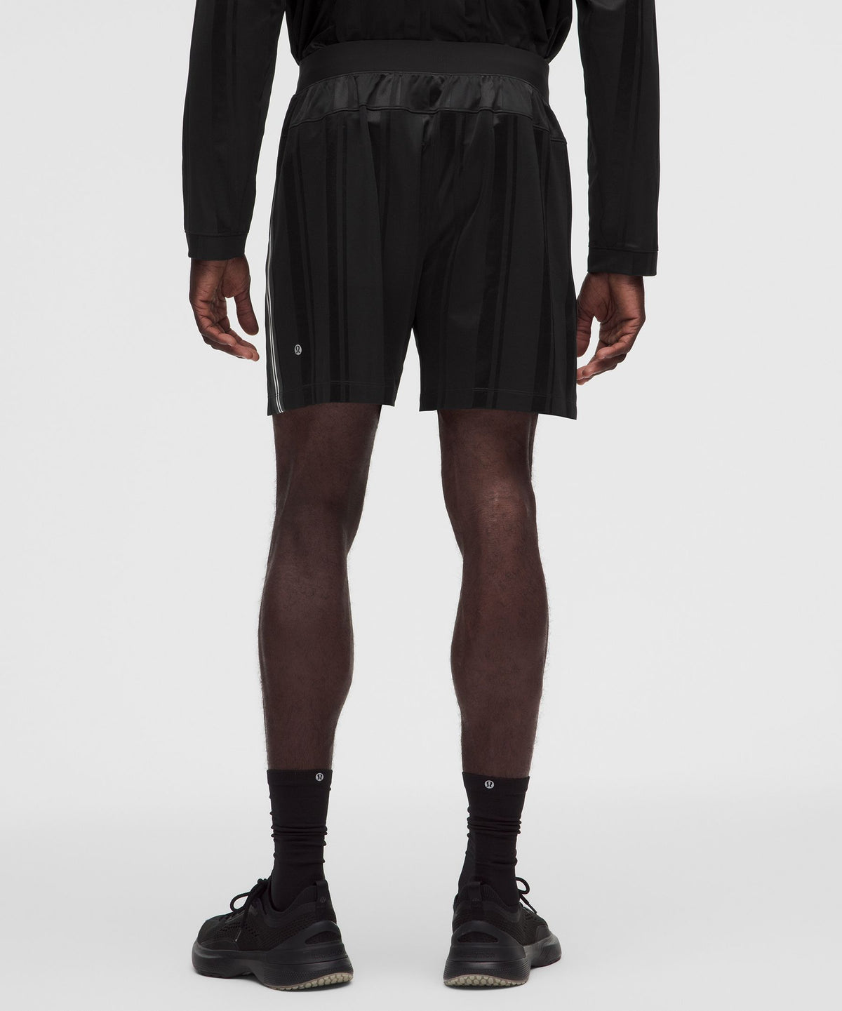Knit Stripe Linerless Training Short 7"