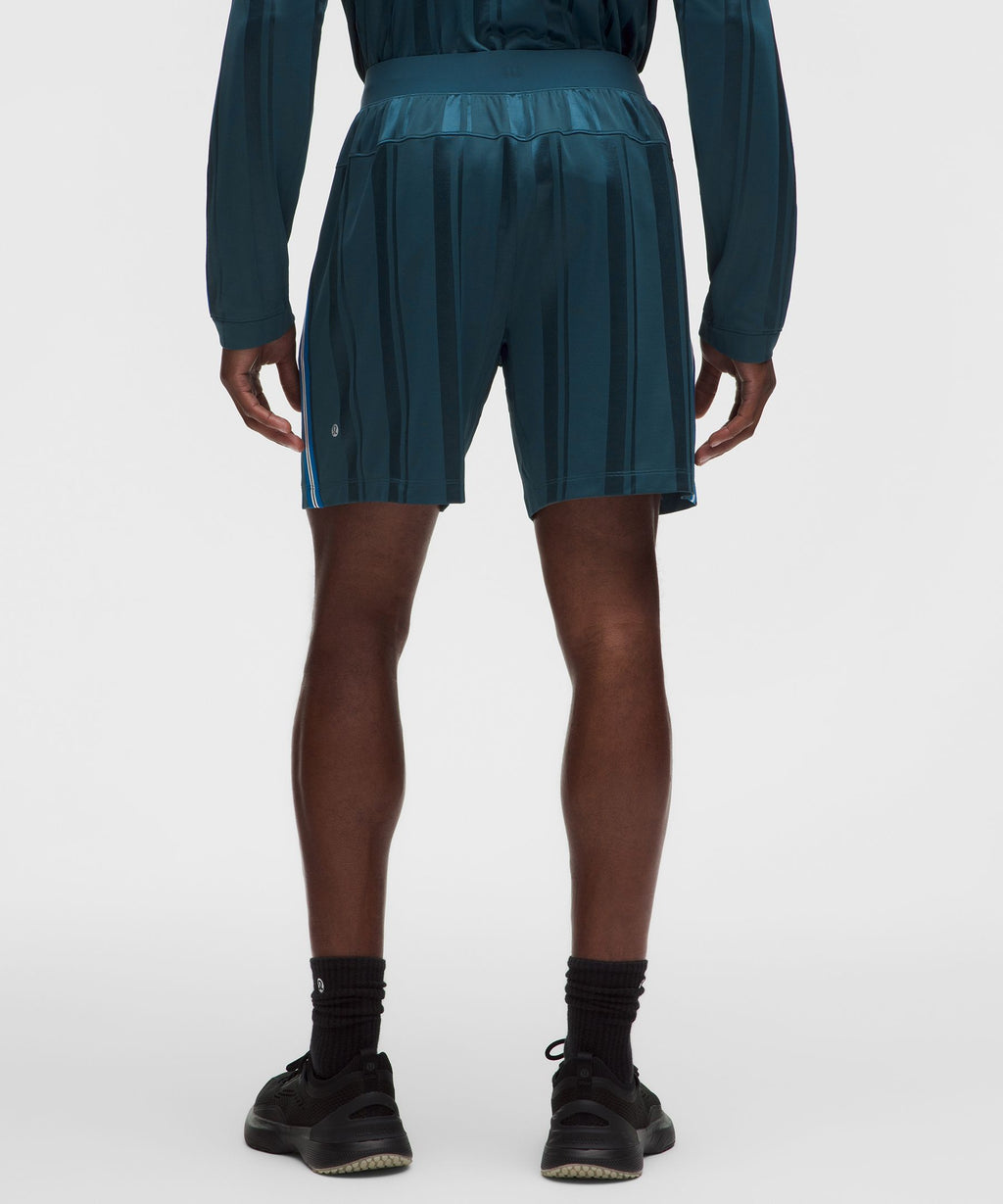 Knit Stripe Linerless Training Short 7"