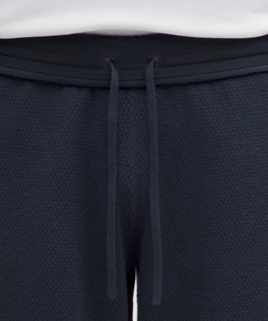 Cotton-Blend Knit Short 7"