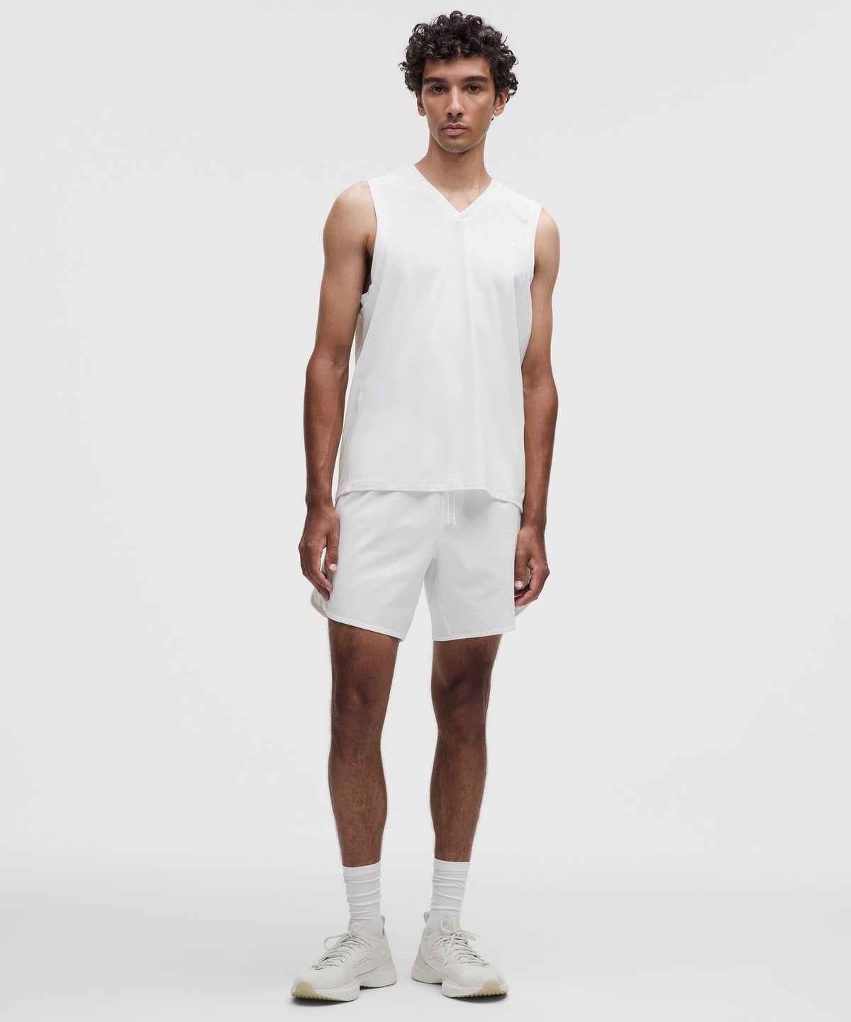 Lightweight Mesh-Pannelled Tennis Short 7"