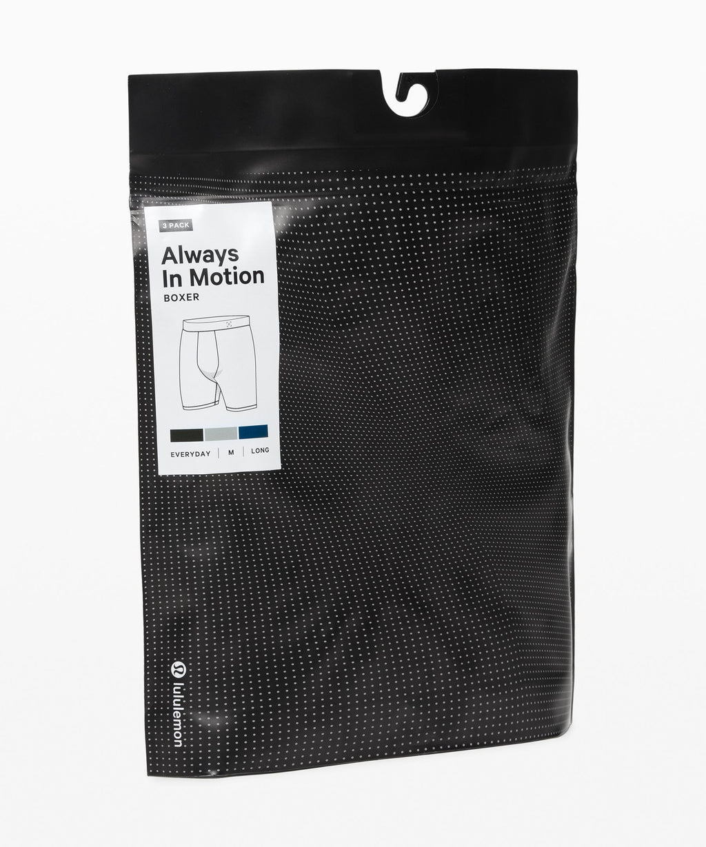 Always In Motion Long Boxer 7"3 Pack