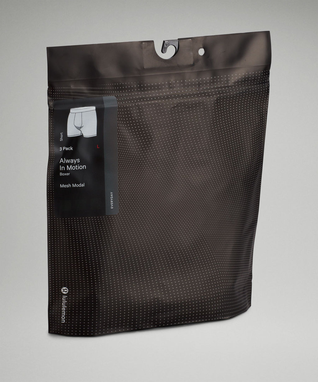 Always In Motion Mesh Boxer 5"3 Pack