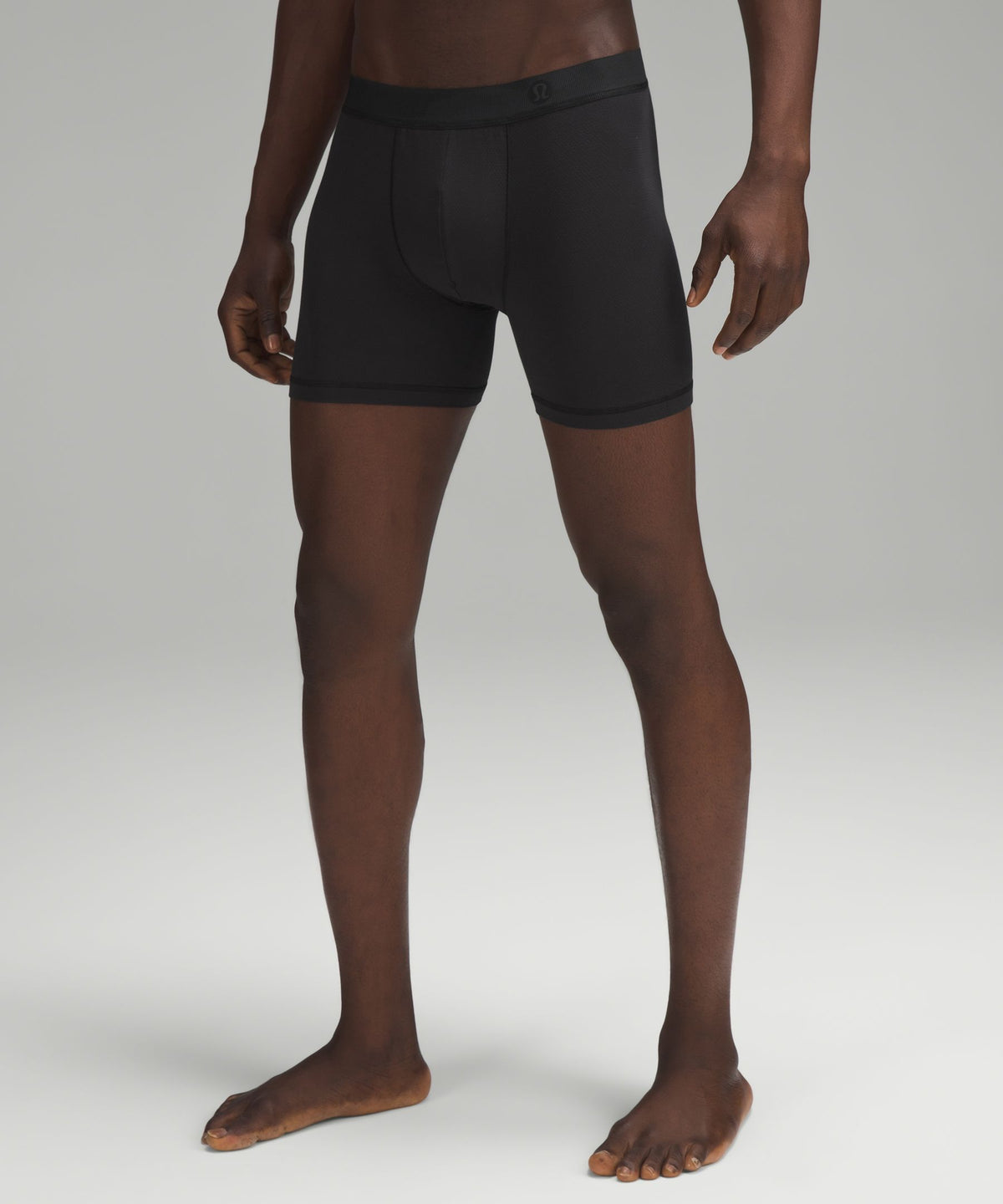 Always In Motion Mesh Boxer 5"Logo
