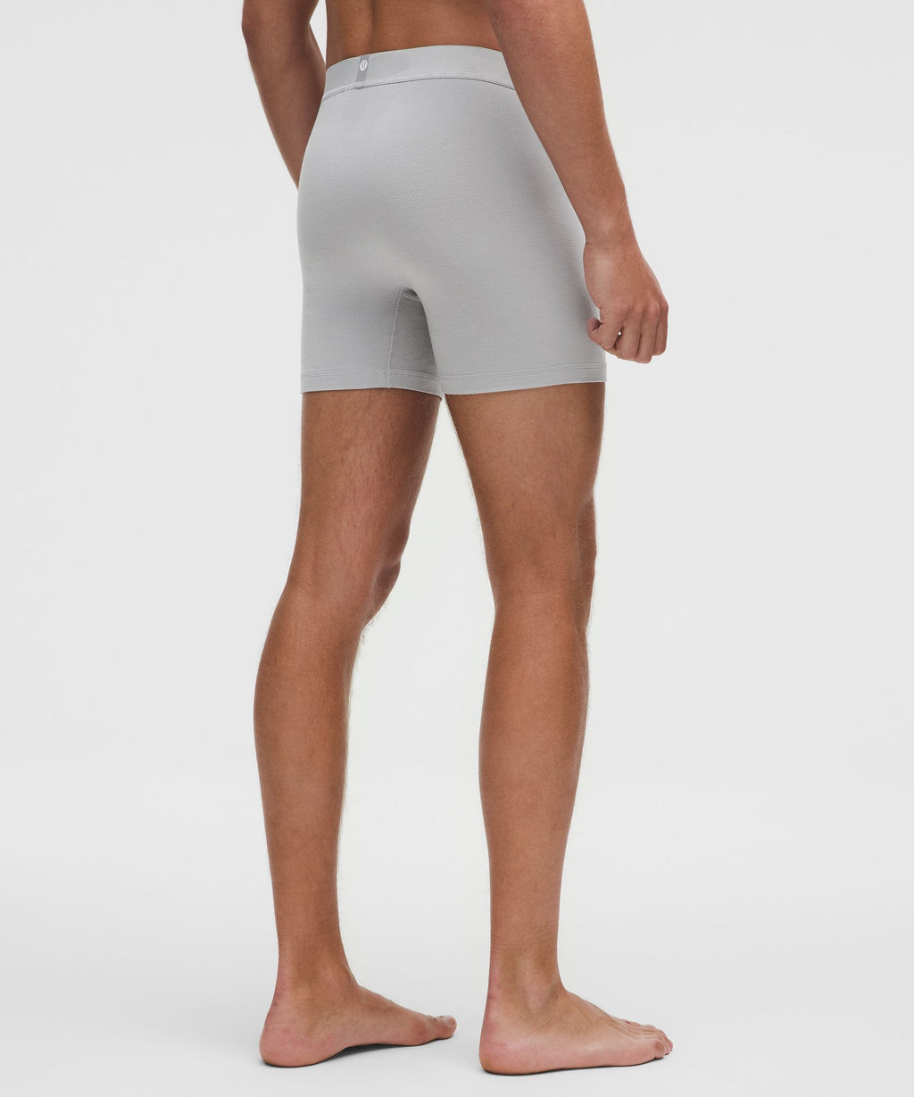 Always In Motion Mesh Boxer 5"Logo