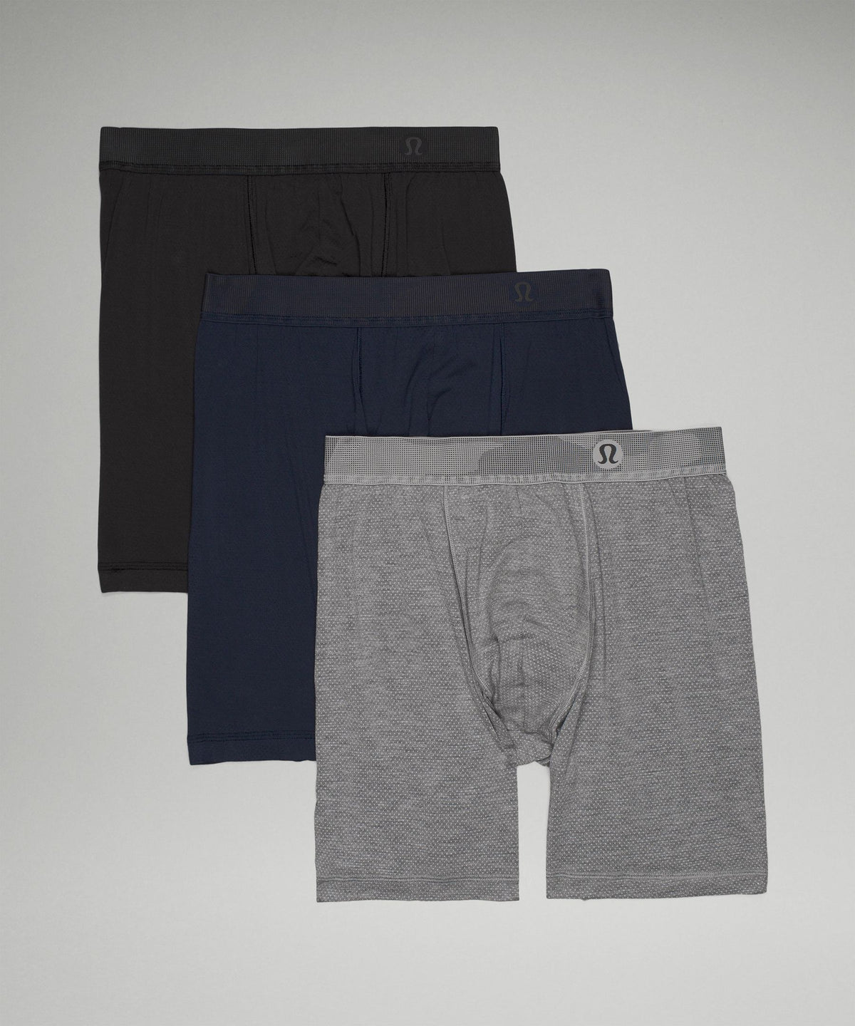 Always In Motion Long Mesh Boxer 7"3 Pack