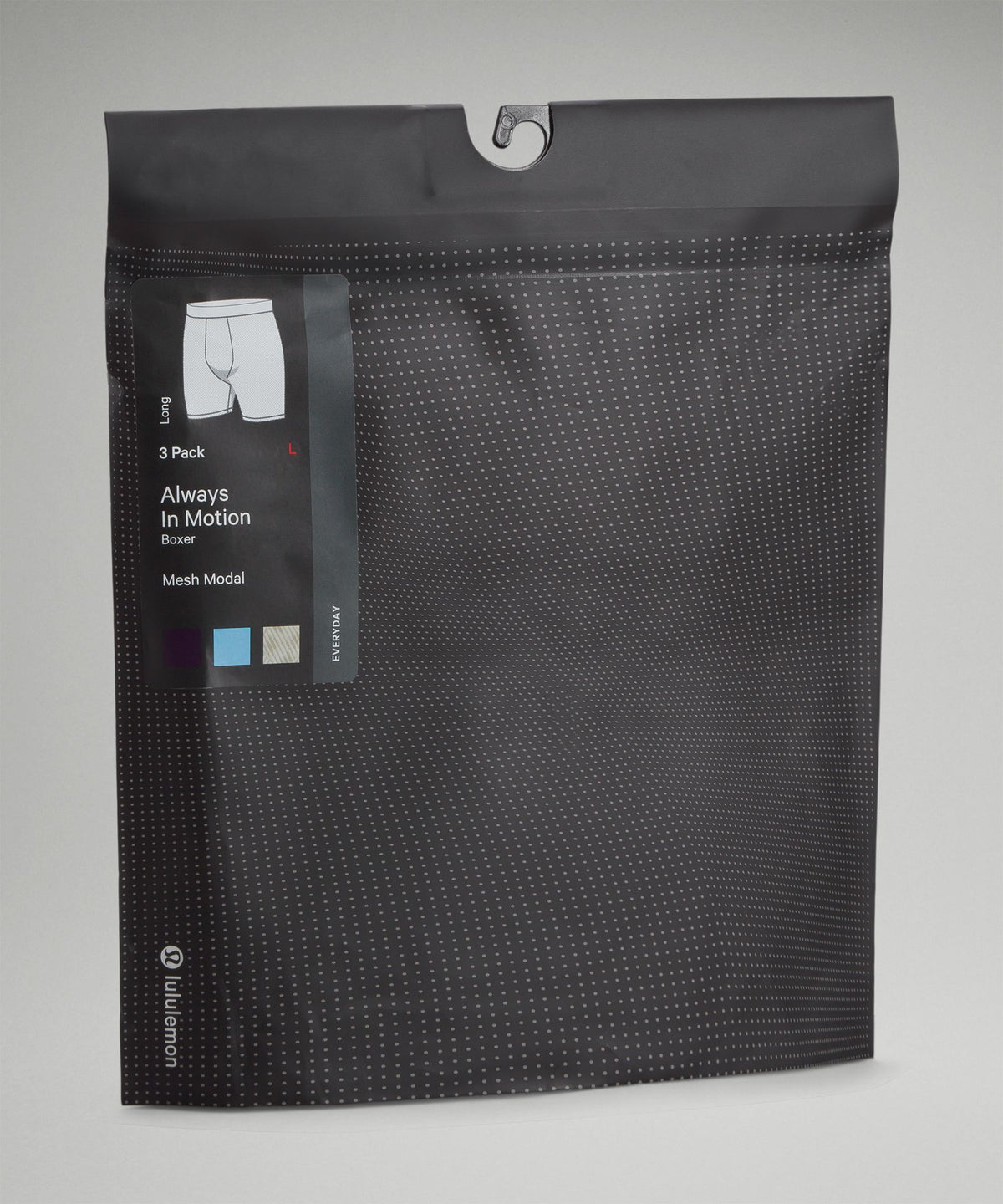 Always In Motion Long Mesh Boxer 7"3 Pack