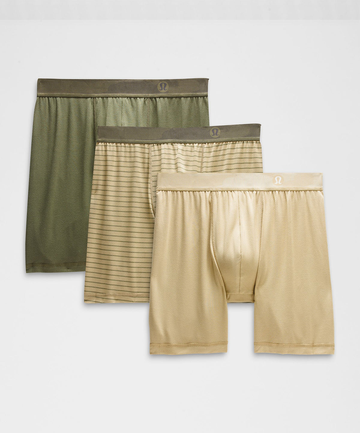 Always In Motion Long Mesh Boxer 7"3 Pack