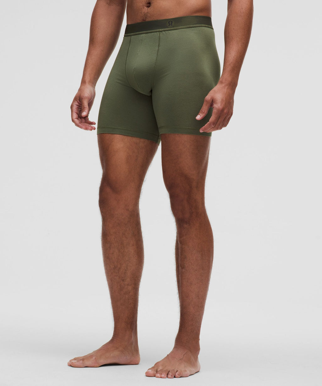 Always In Motion Long Mesh Boxer 7"3 Pack