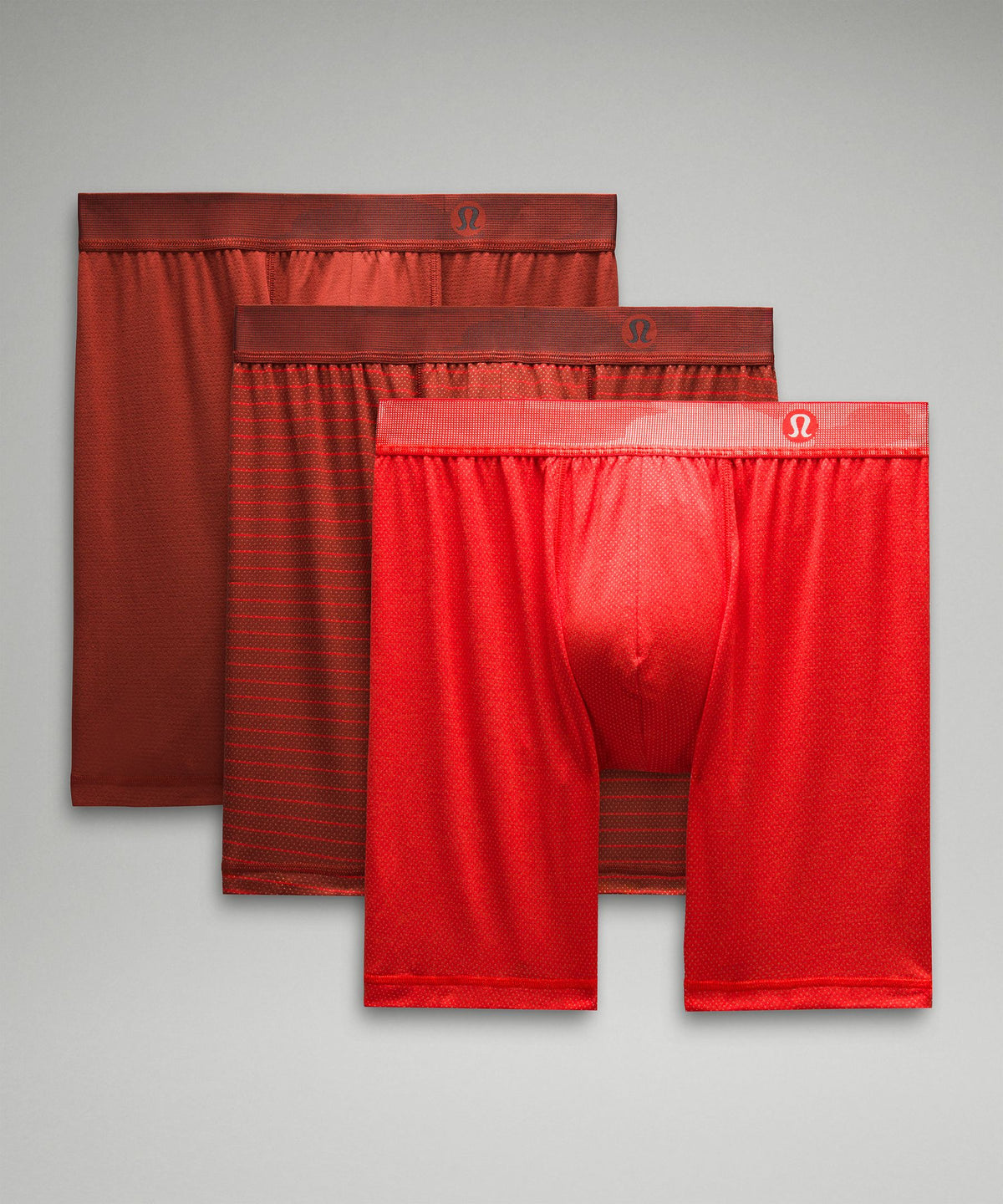 Always In Motion Long Mesh Boxer 7"3 Pack