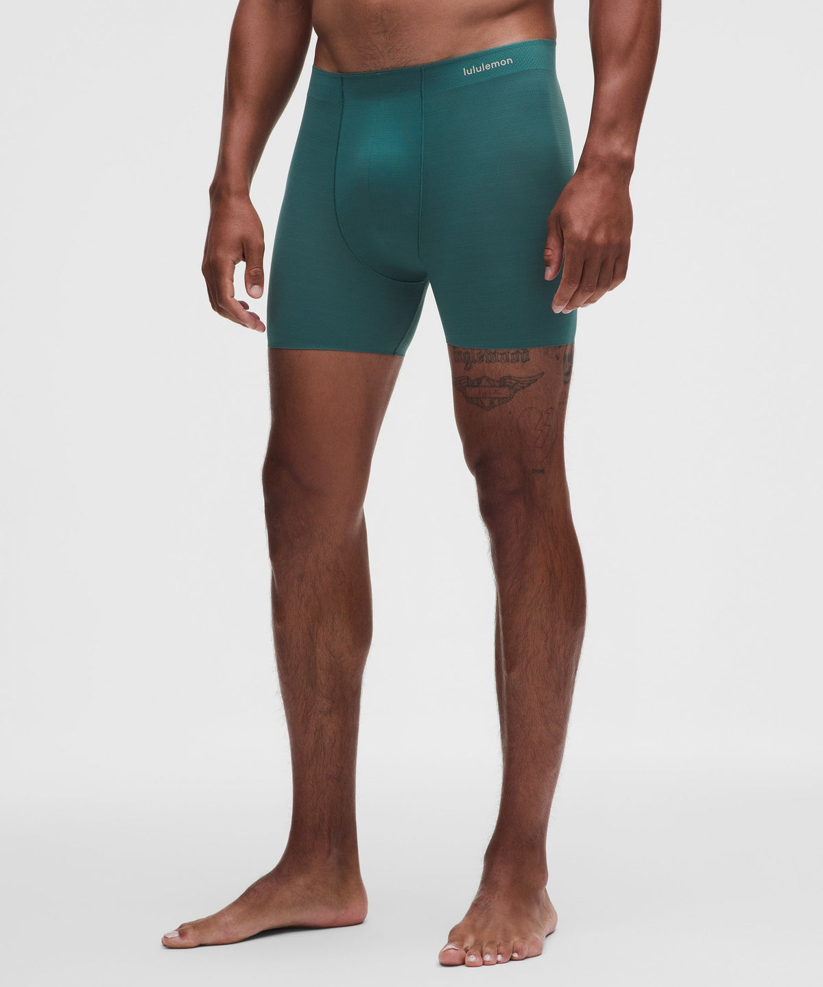 Grid Mesh Active Boxer Brief 4.5"