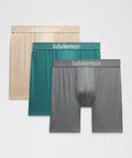 Soft Stretch Active Boxer Brief 7"3 Pack