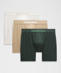 Always In Motion Mesh Boxer Brief 5"3 Pack