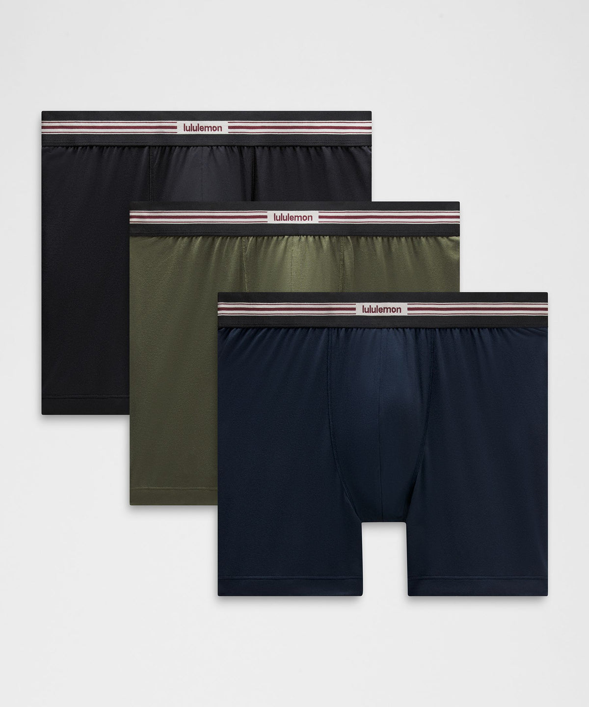 Always in Motion Boxer Brief 5"Trim 3 Pack