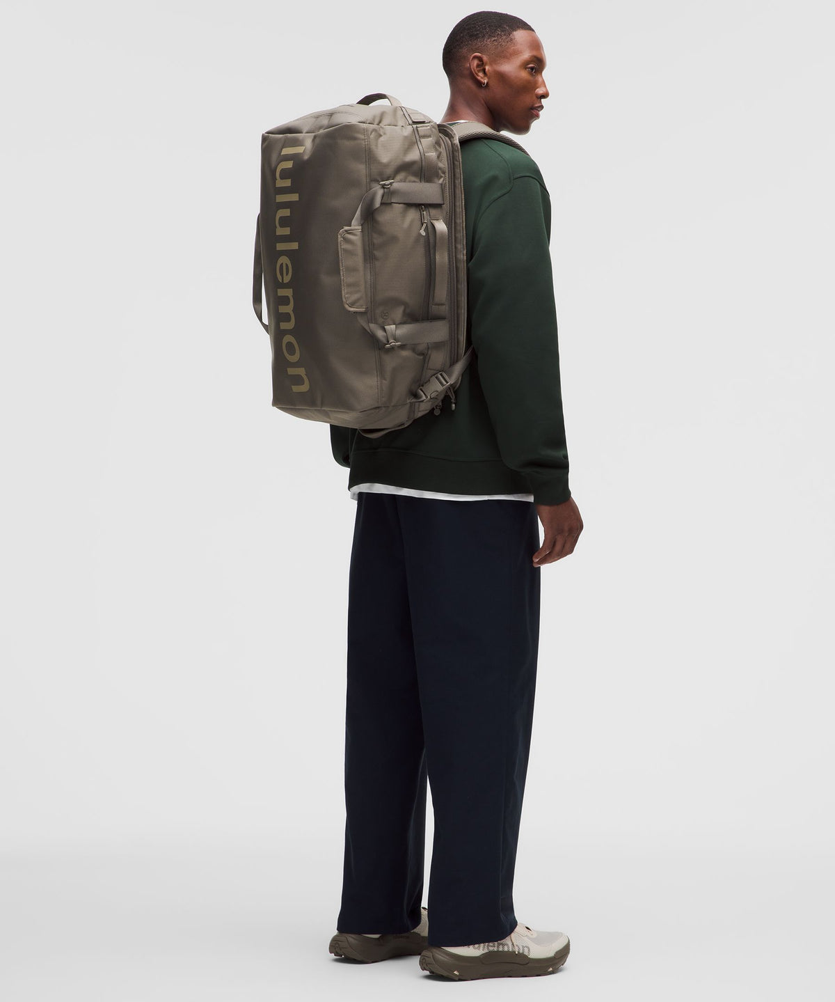 2-in-1 Travel Duffle Backpack 45L
