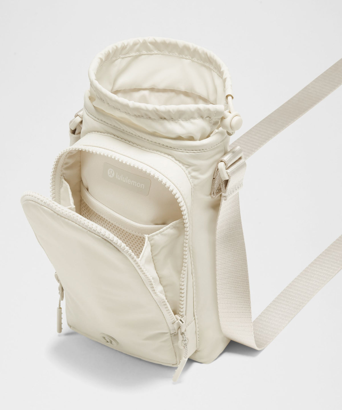 Water Bottle Crossbody with Front Pocket 2L