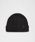 Close-Fit Wool-Blend Ribbed Knit Beanie