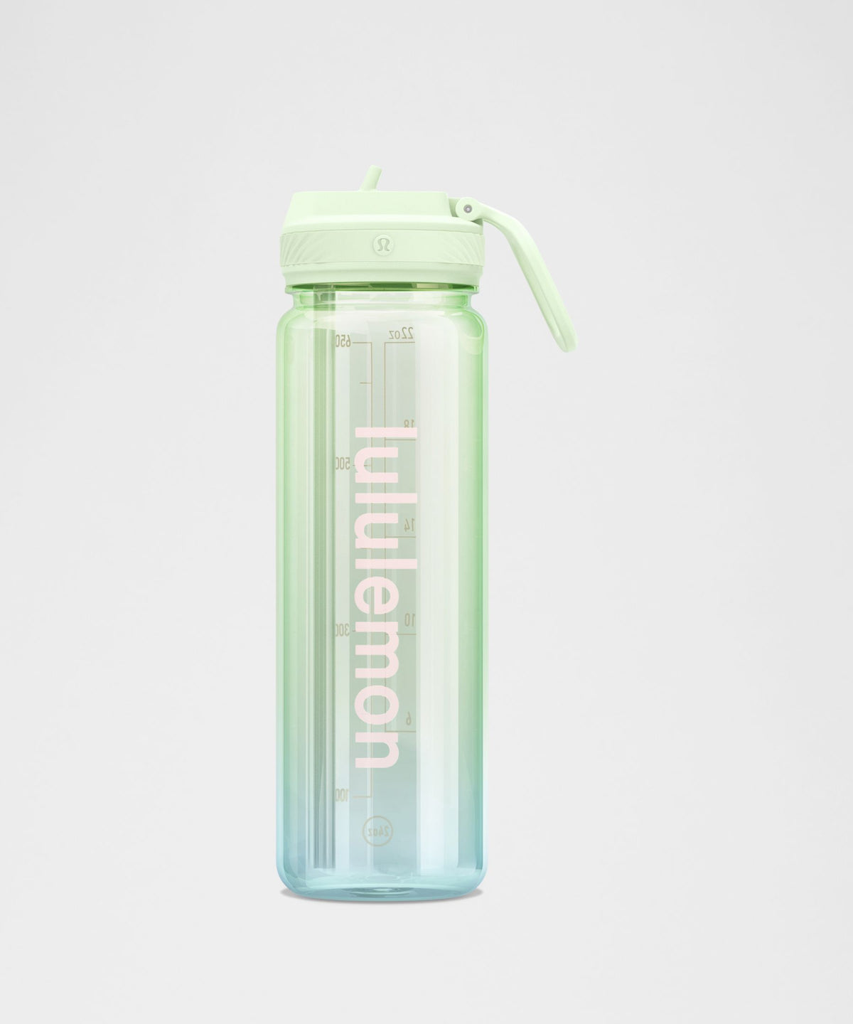Back to Life Clear Bottle 24ozStraw Lid