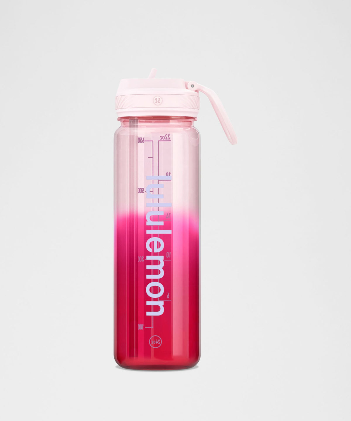 Back to Life Clear Bottle 24ozStraw Lid