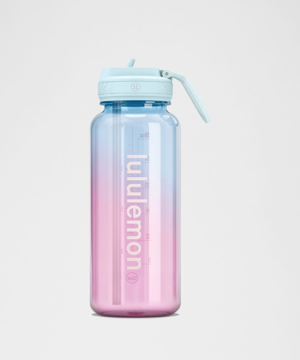 Back to Life Clear Bottle 32ozStraw Lid