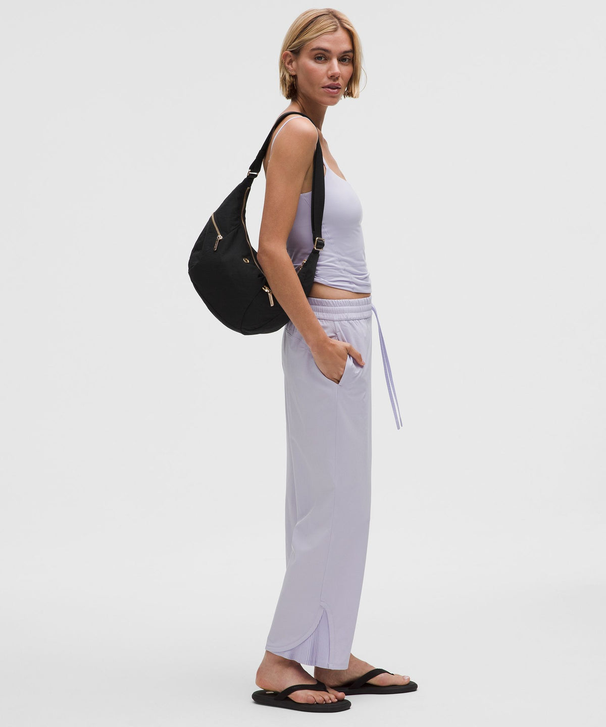 Slouchy Sling Bag 6LMetal Hardware