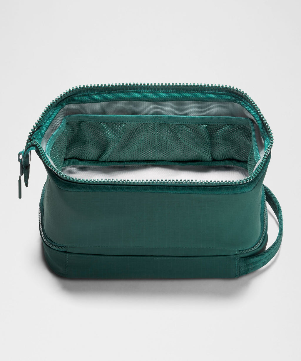 Dual-Compartment Toiletry Bag