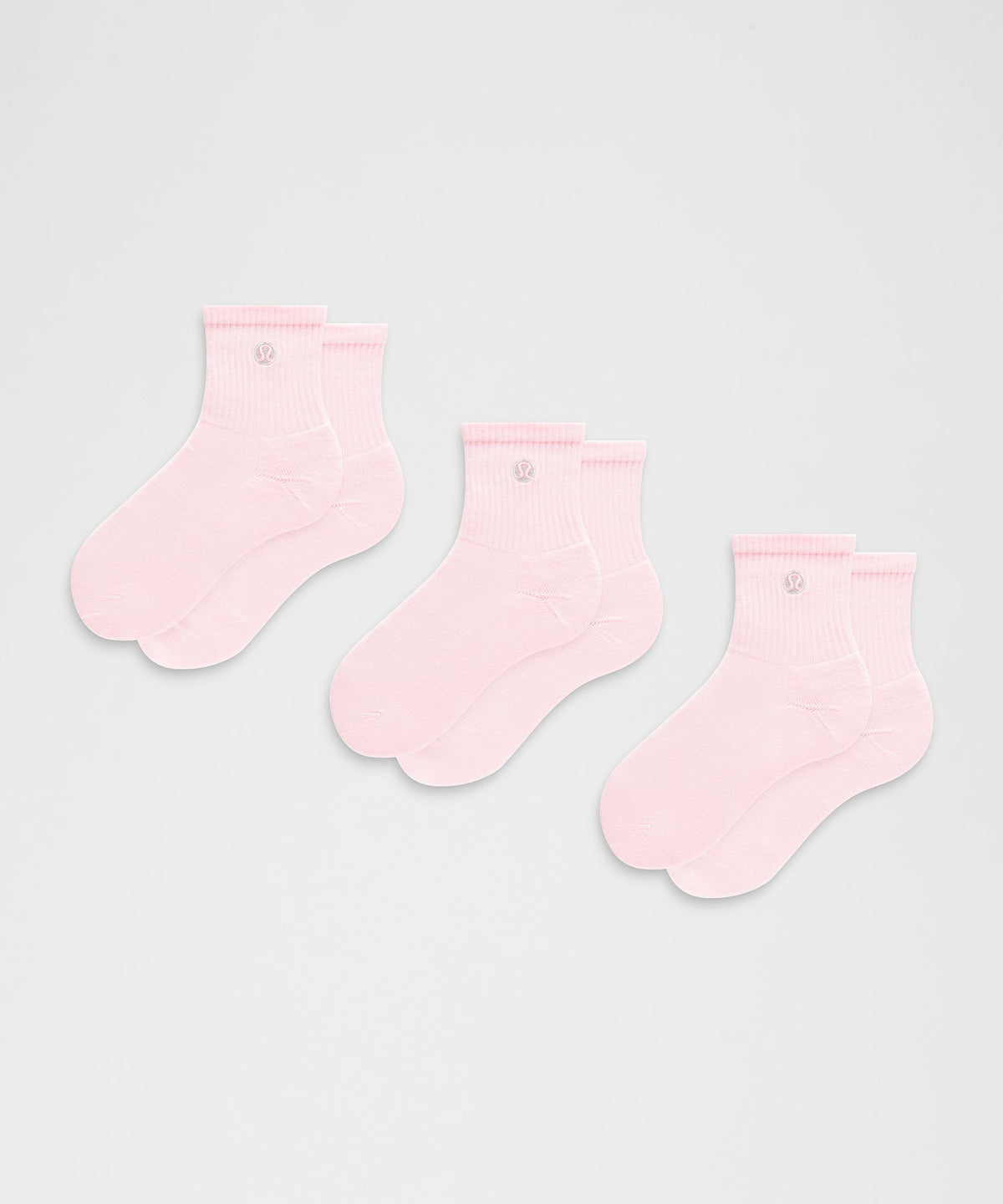 Unisex Daily Essential Quarter Socks3 Pack