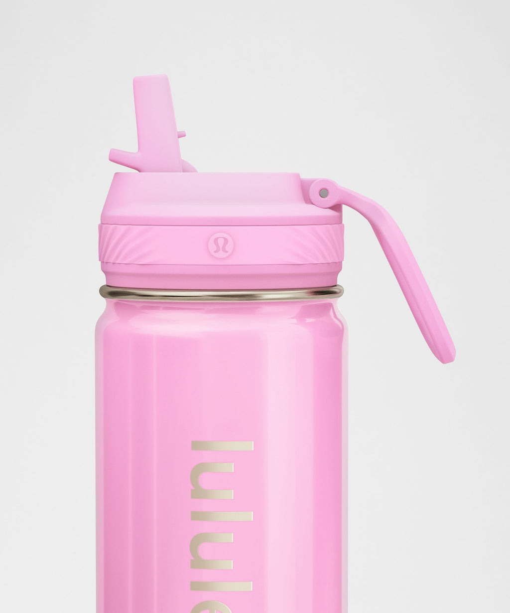 Back to Life Sport Bottle 18oz Straw LidShine