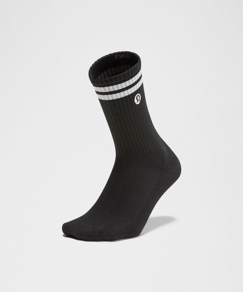 Unisex Daily Essential Crew SocksStripe