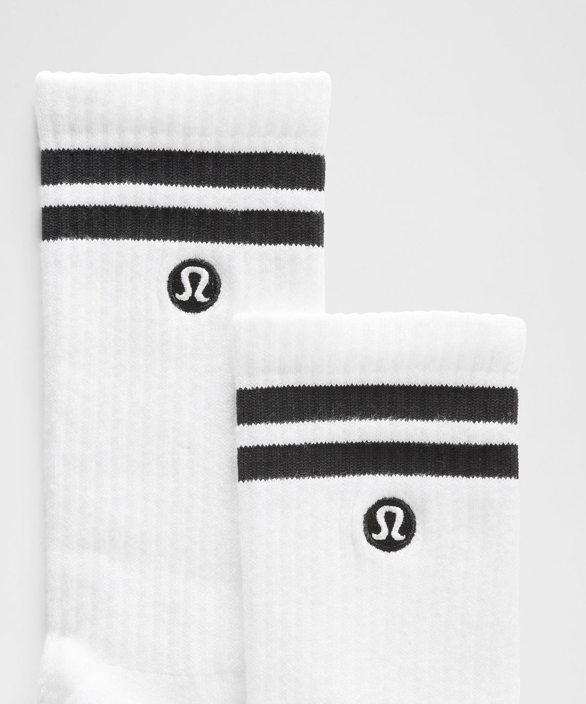 Unisex Daily Essential Crew SocksStripe