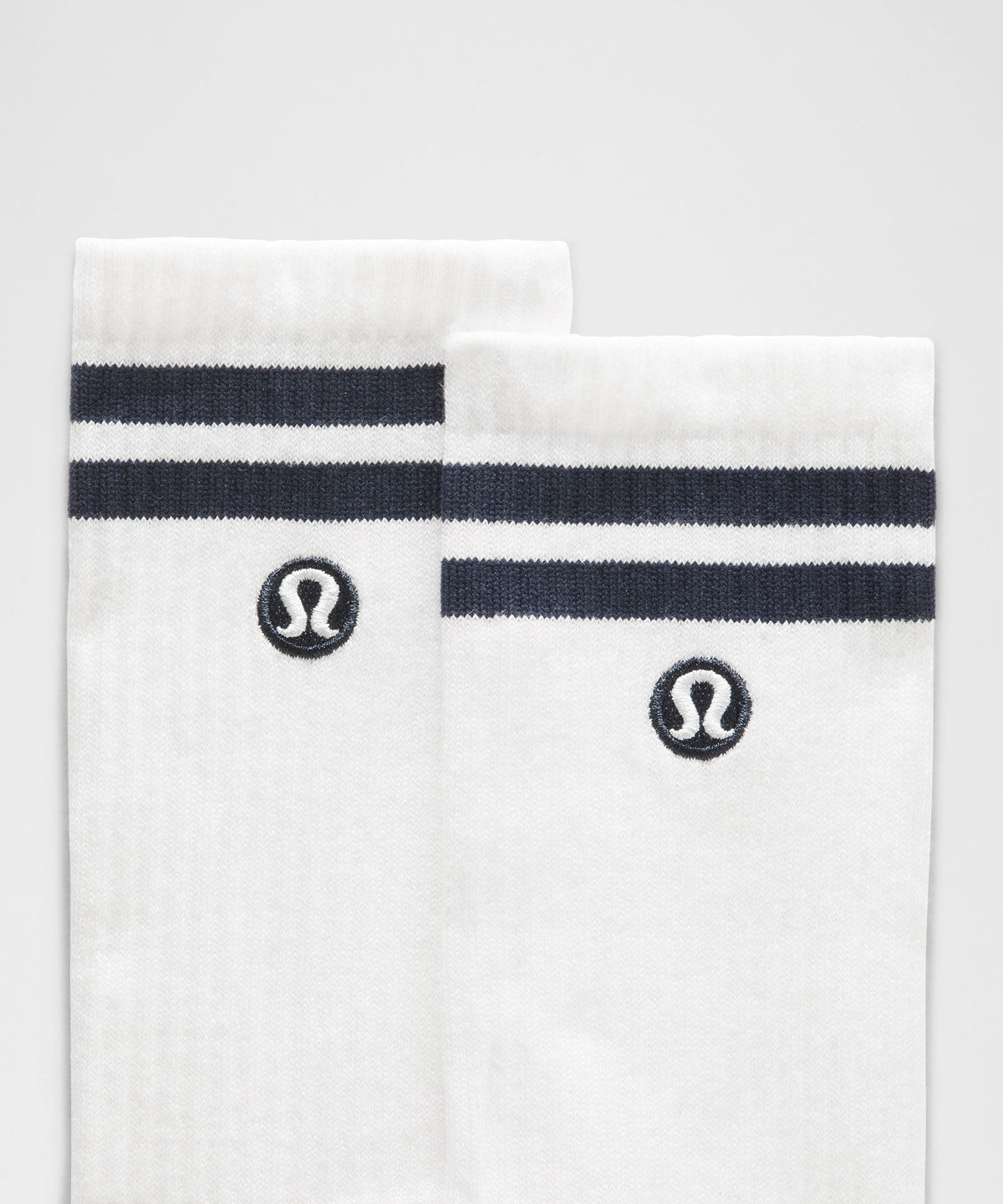 Unisex Daily Essential Crew SocksStripe