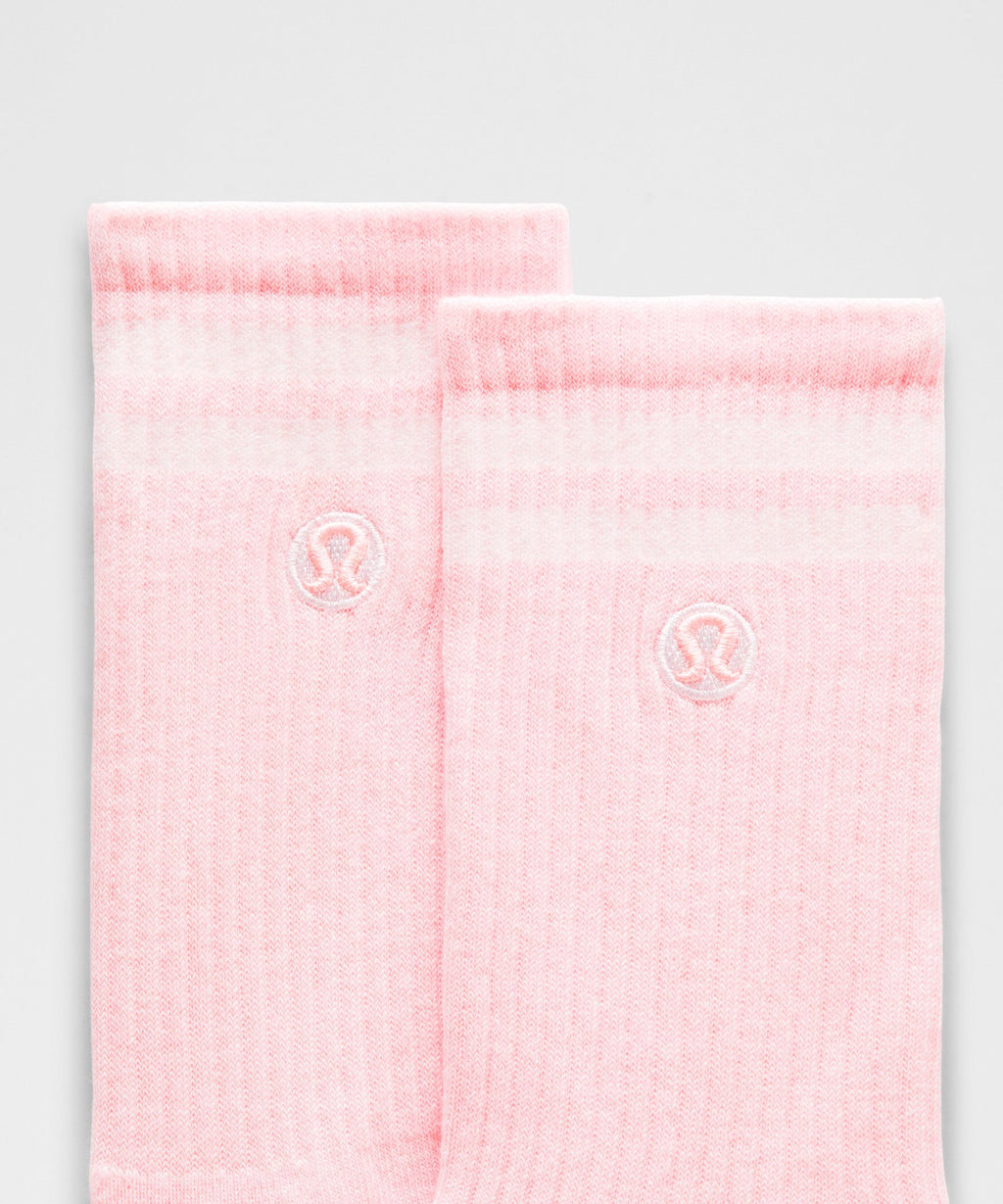 Unisex Daily Essential Crew SocksStripe
