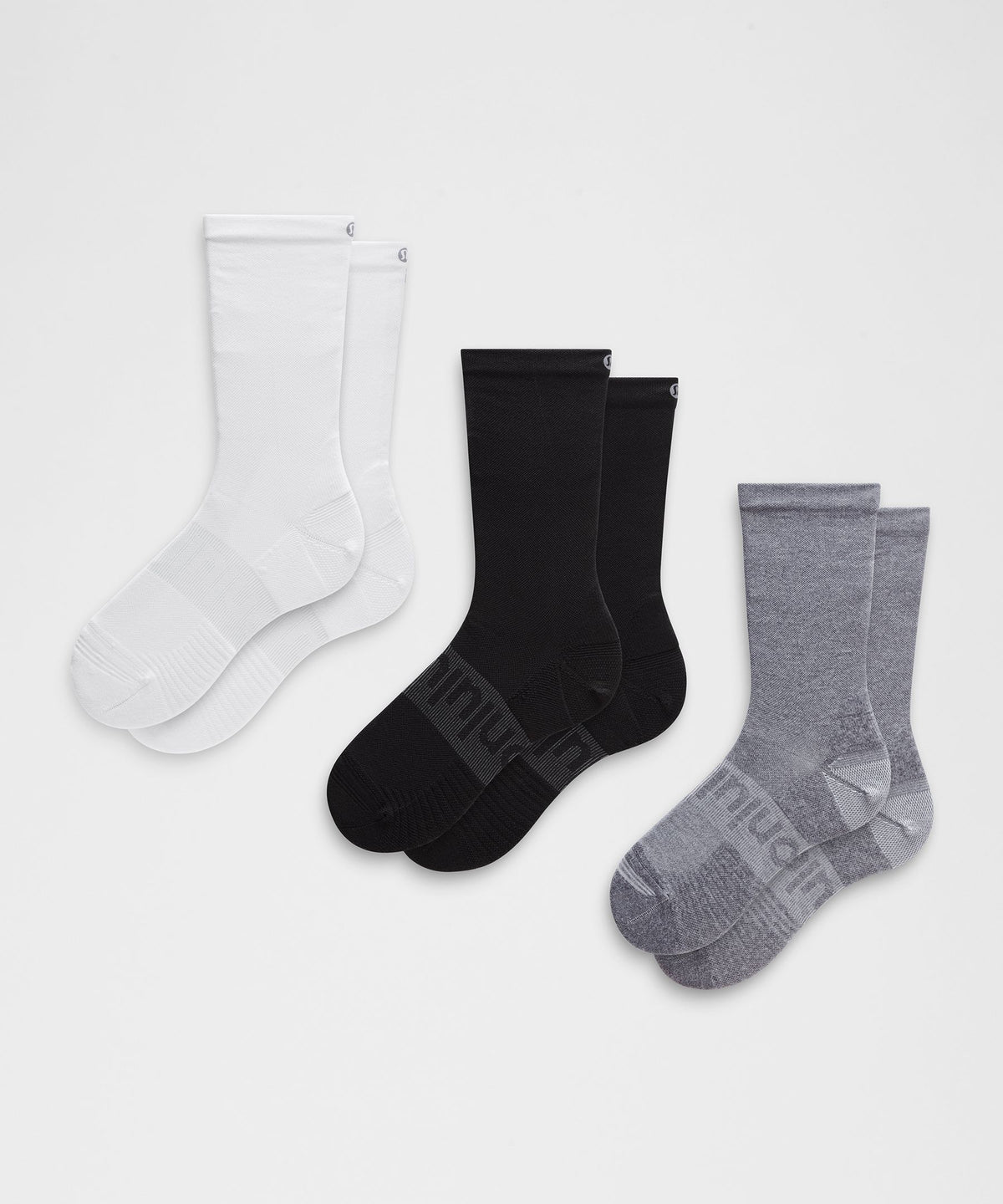 Unisex Power Stride Crew Socks3 Pack