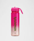 Back to Life Clear Bottle 24ozStraw Lid