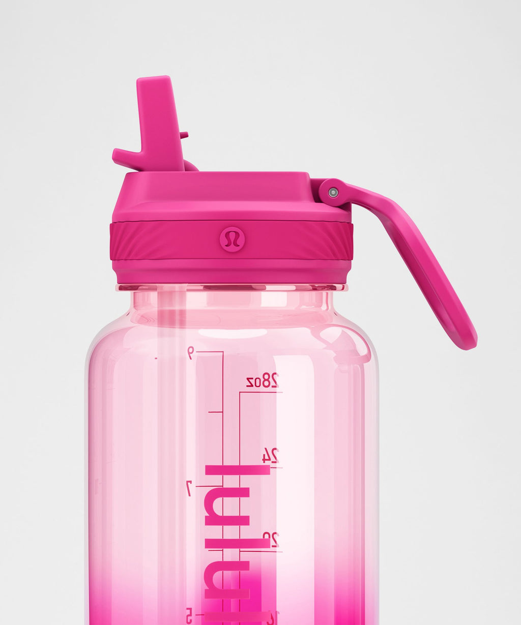 Back to Life Clear Bottle 32ozStraw Lid