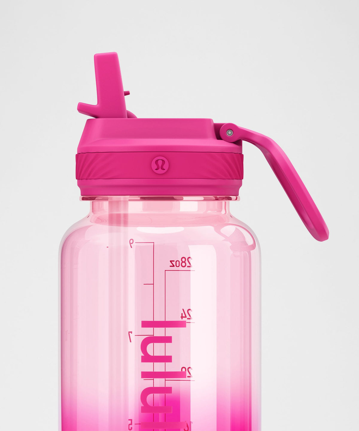 Back to Life Clear Bottle 32ozStraw Lid