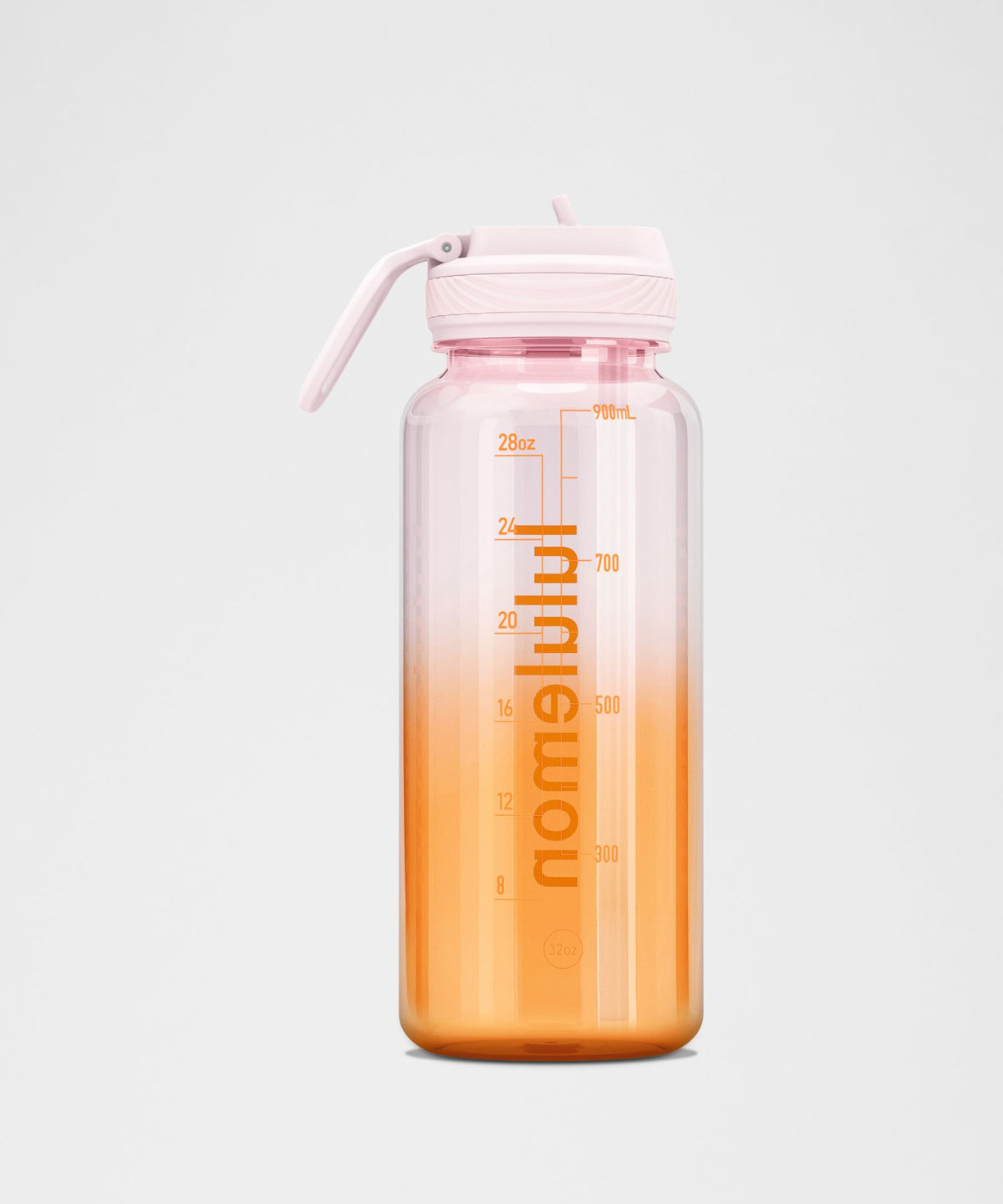 Back to Life Clear Bottle 32ozStraw Lid