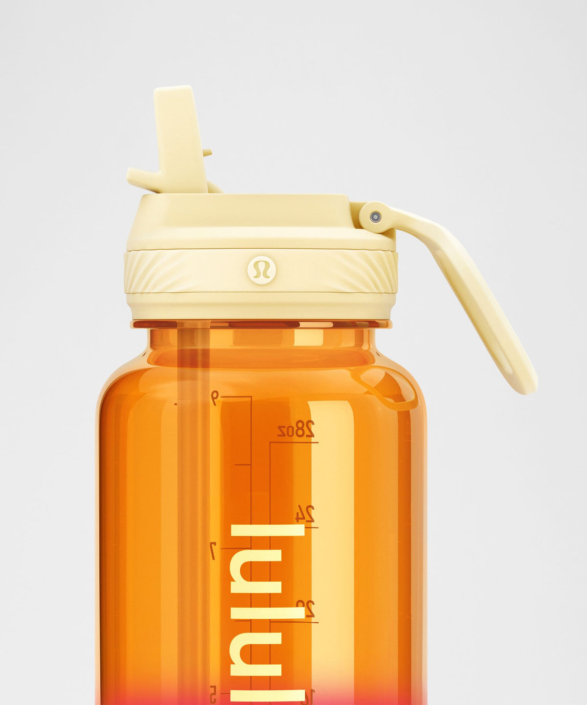 Back to Life Clear Bottle 32ozStraw Lid