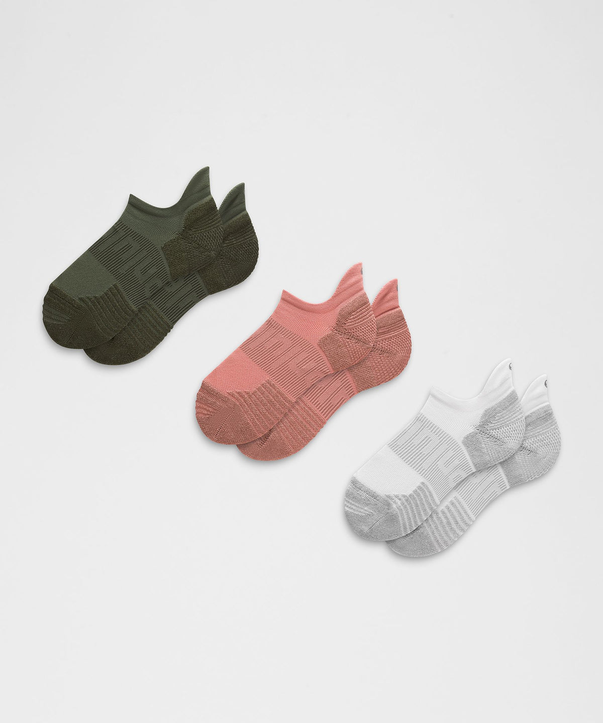 Unisex Power Stride Cushion Tab Socks3 Pack