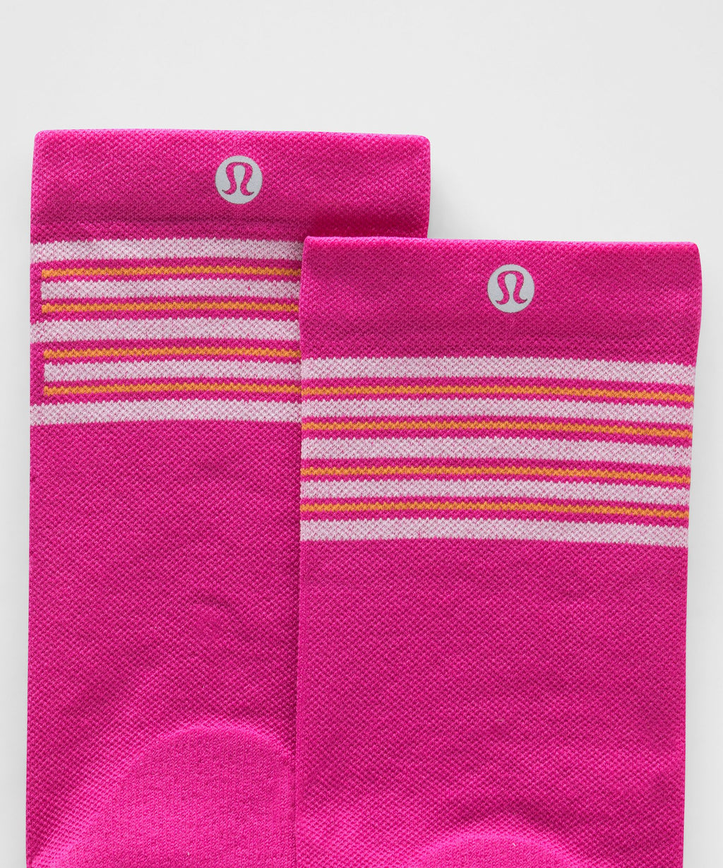 Unisex Power Stride Crew SocksStripe