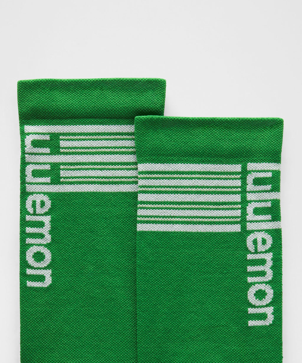 Unisex Power Stride Crew SocksStripe