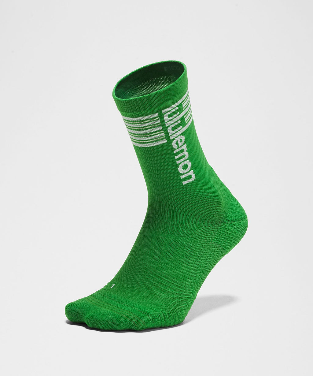 Unisex Power Stride Crew SocksStripe
