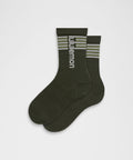 Unisex Power Stride Crew SocksStripe