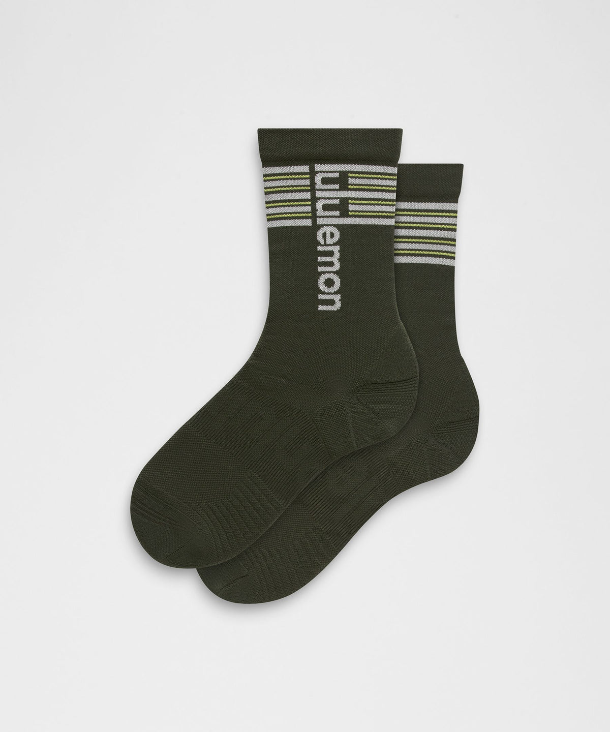 Unisex Power Stride Crew SocksStripe