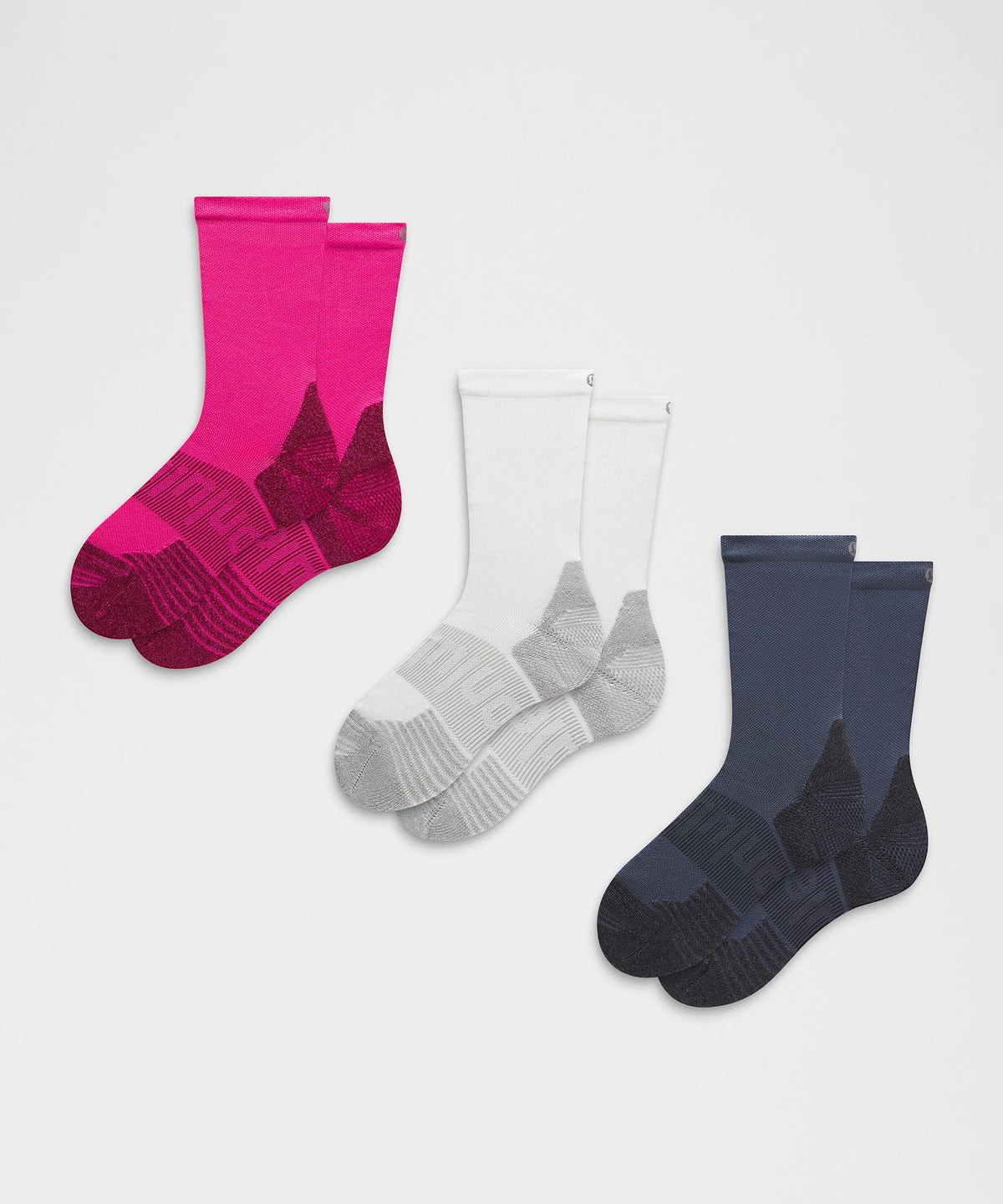 Unisex Power Stride Cushion Crew Socks3 Pack