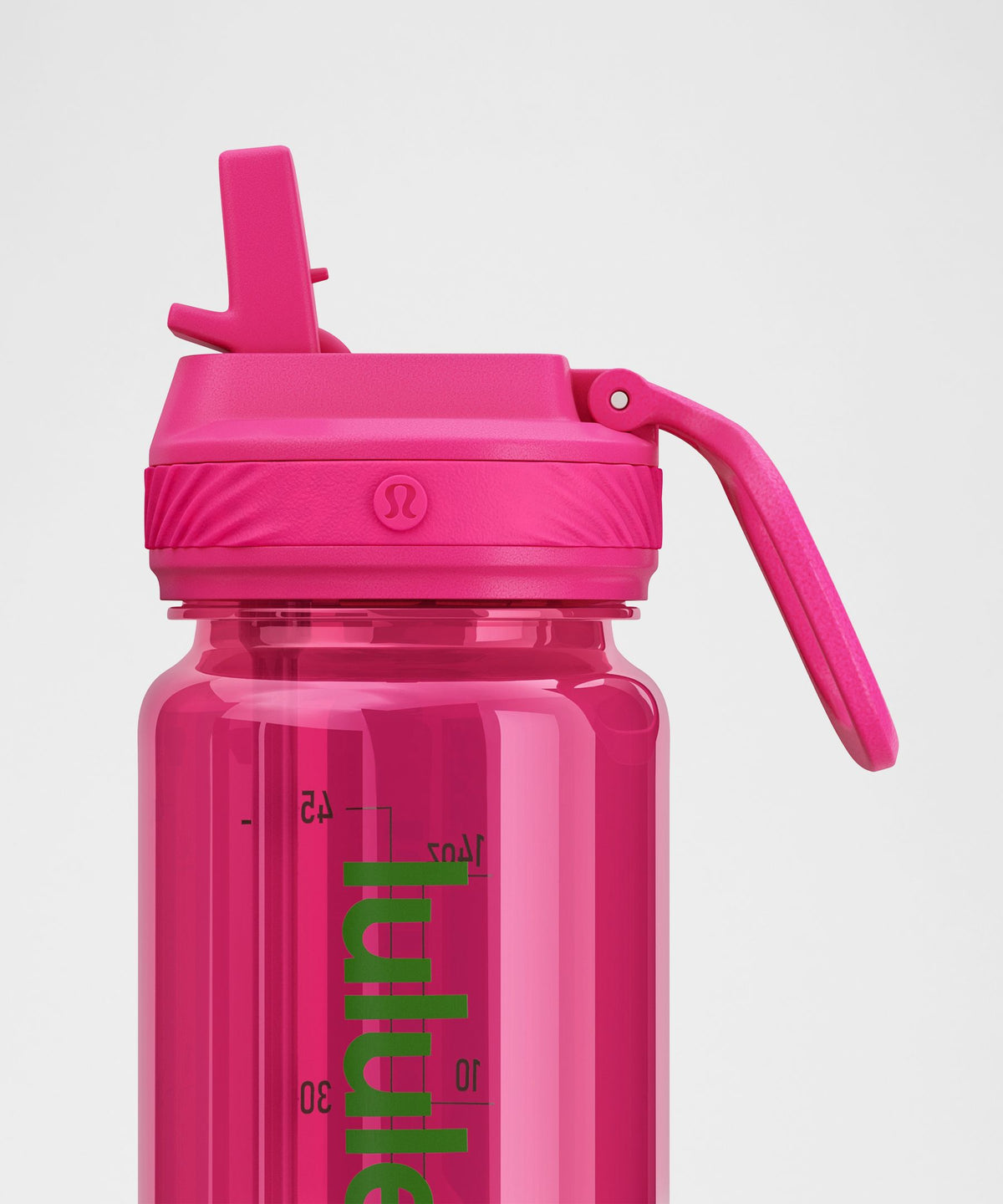 Back to Life Clear Bottle 18oz Straw LidOmbre