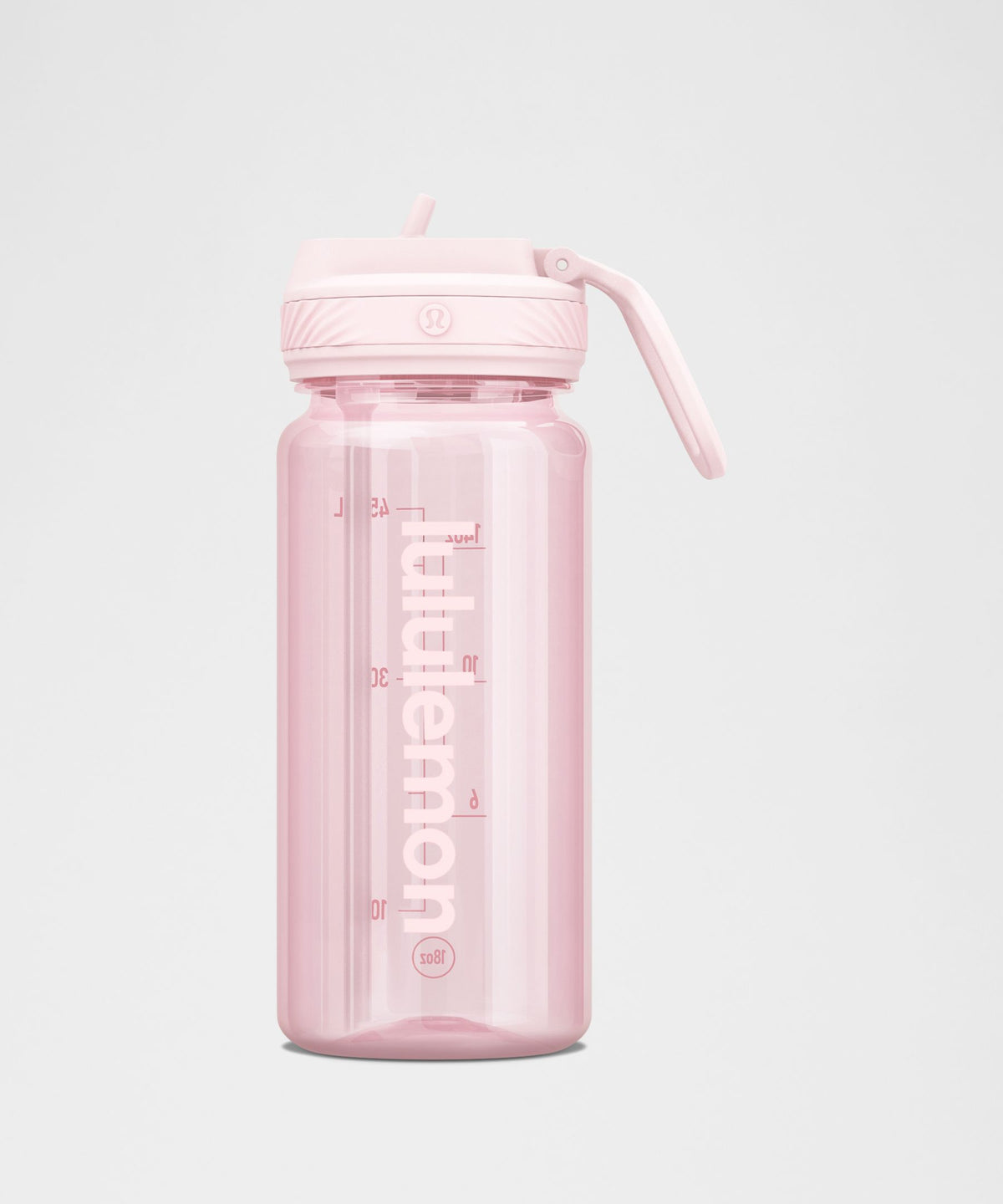 Back to Life Clear Bottle 18ozStraw Lid